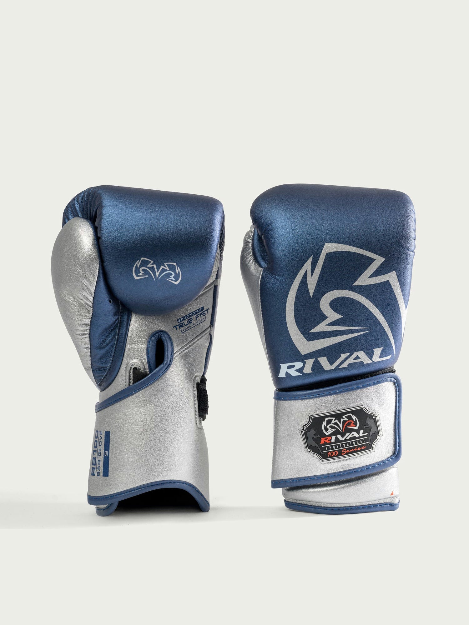 Rival Zakhandschoenen RB100 Professional - Blauw/Zilver