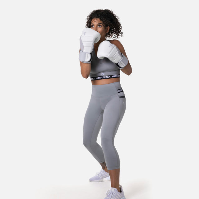 Hayabusa Leggings High Rise 3/4 Damen – Grau