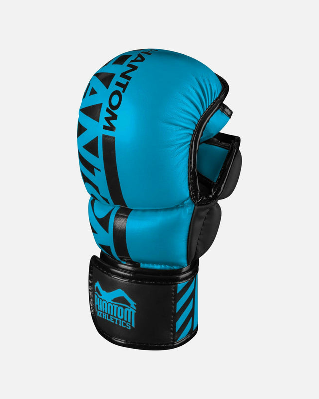 Gants de MMA Phantom Athletics APEX – Bleu fluo