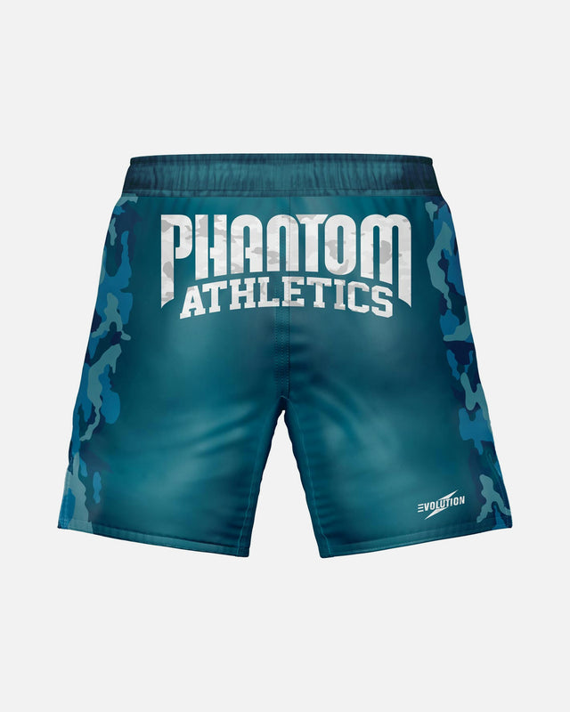 Phantom Athletics MMA-Shorts EVO Warfare – Marineblaues Camo