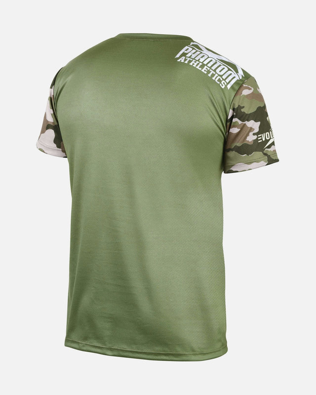 T-shirt d'entraînement Phantom Athletics EVO Warfare – Camouflage Army