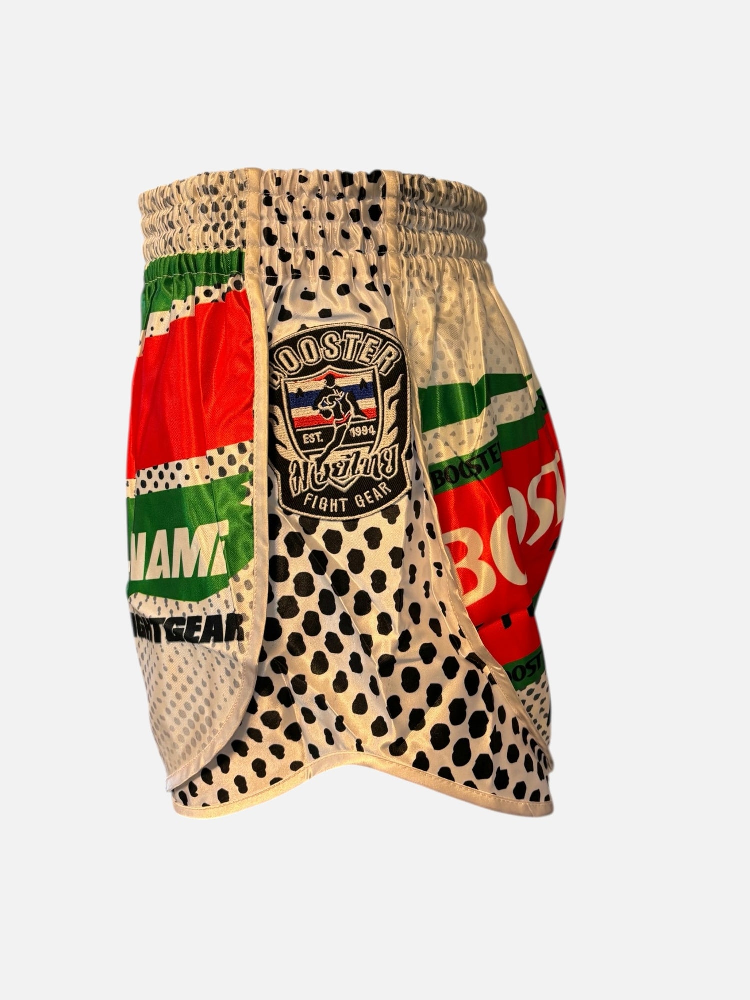 Booster Muay Thai Shorts Suriname – White