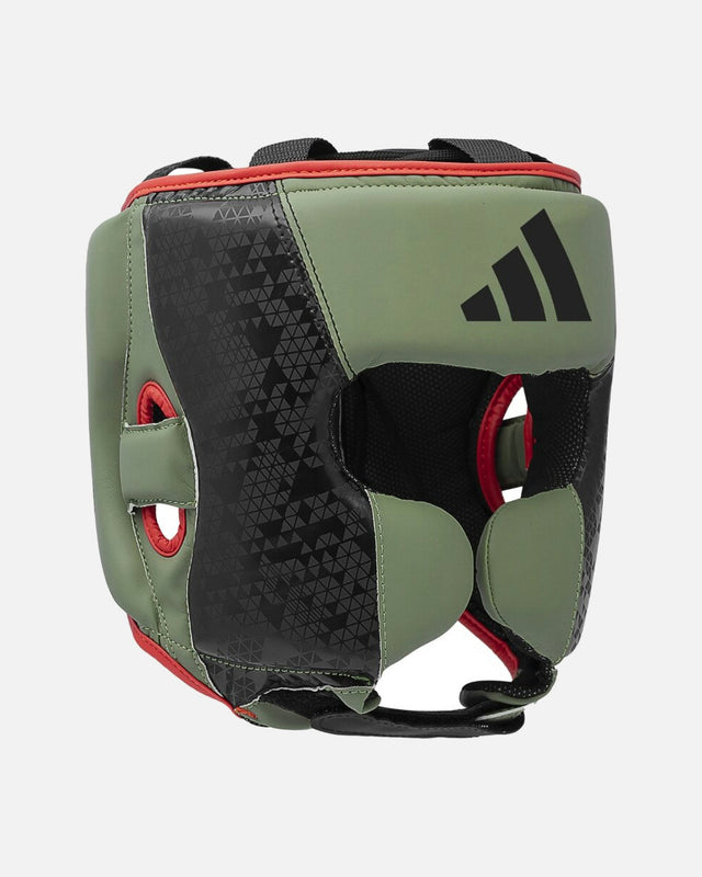 Adidas Hoofdbeschermer Combat 50 - Groen/Zwart