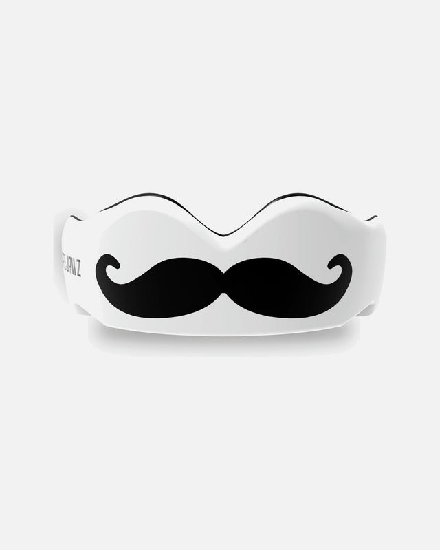 Safejawz Mundschutz Extro-Series Moustache – Schwarz