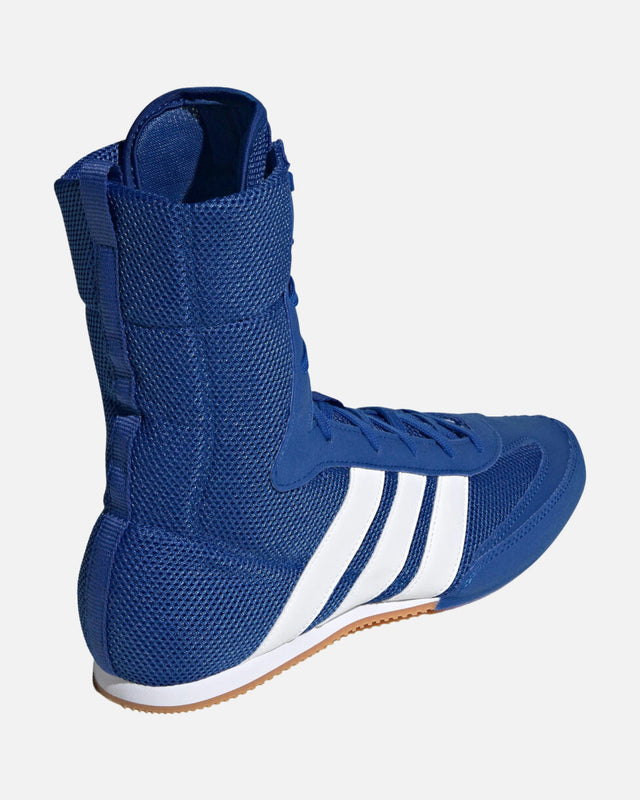 Chaussures de boxe Adidas Box Hog Classic – Bleu/Blanc