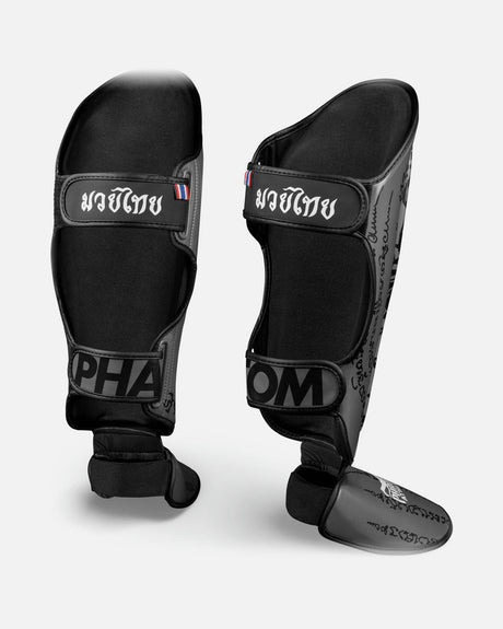 Phantom Athletics Skinnebensbeskyttere Muay Thai – Grå