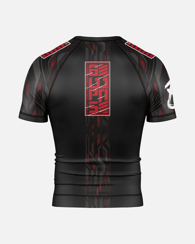 8 WEAPONS Rashguard Samurai 2.0 – Schwarz/Rot