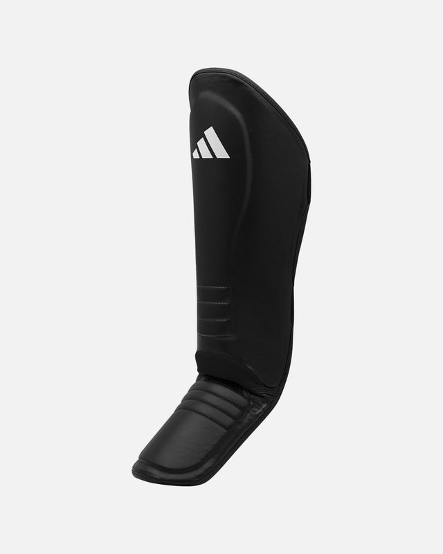 Paratibie Adidas Speed Thai Shin-n-Step – Nero/Bianco