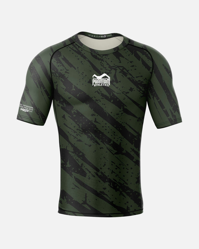 Rashguard Phantom Athletics EVO Camo Tiger – Vert