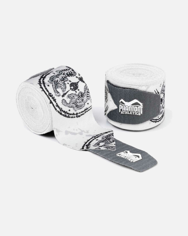 Bandes de boxe Phantom Athletics Sak Yant – Blanc