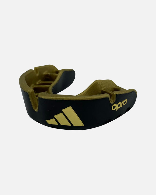 Adidas Mundschutz OPRO Gen4 Gold-Edition – Schwarz
