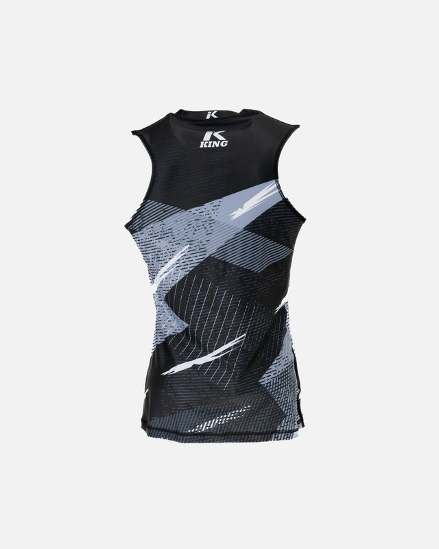 King Pro Boxing Rashguard Shadow 1 Women's – Black