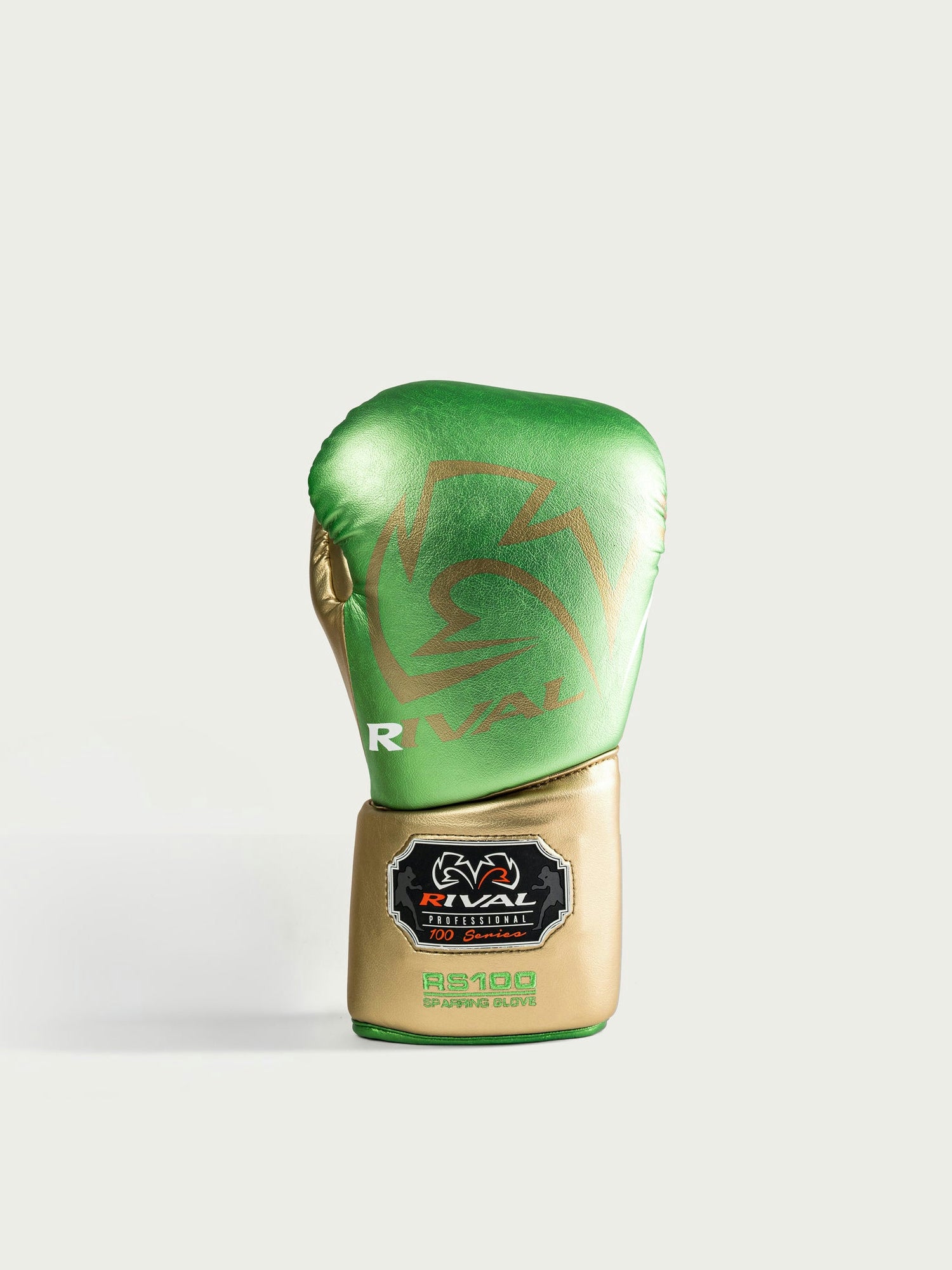 Rival Bokshandschoenen RS100 Pro Sparring - Groen/Goud
