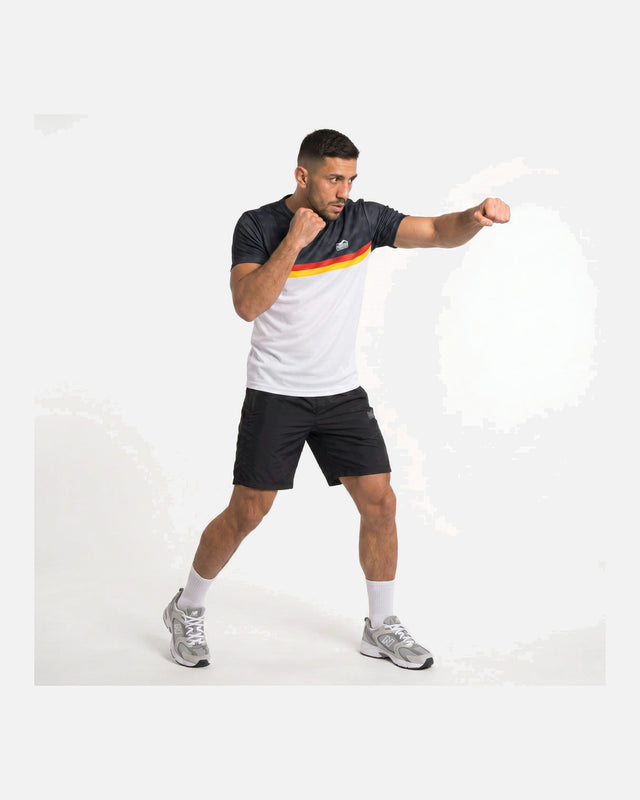 Phantom Athletics T-Shirt EVO+ Germany ECP - Wit/Zwart/Rood/Goud