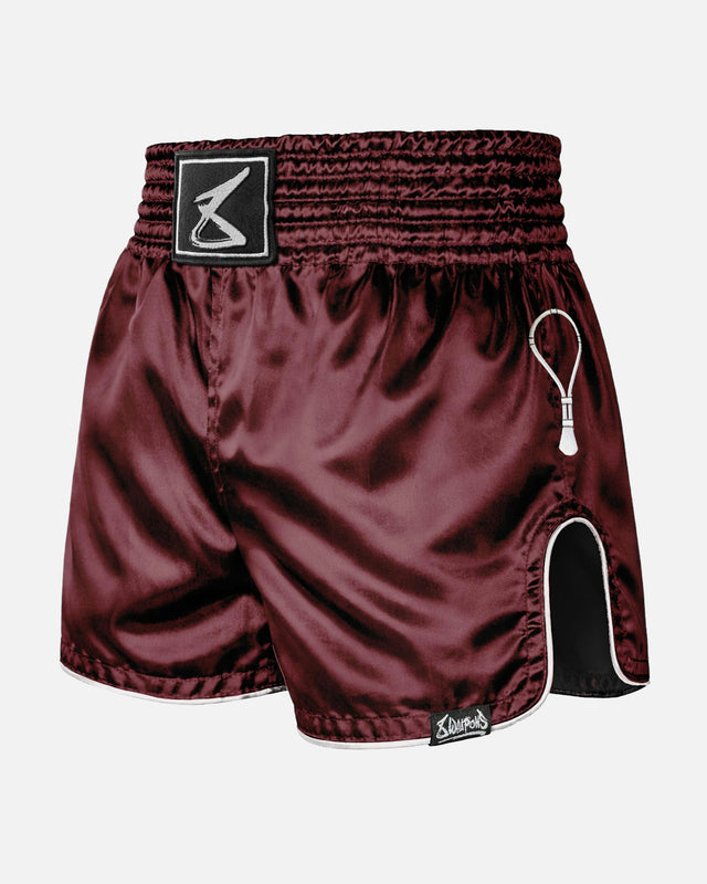 8 WEAPONS Muay Thai Shorts Mongkol – Bordeaux