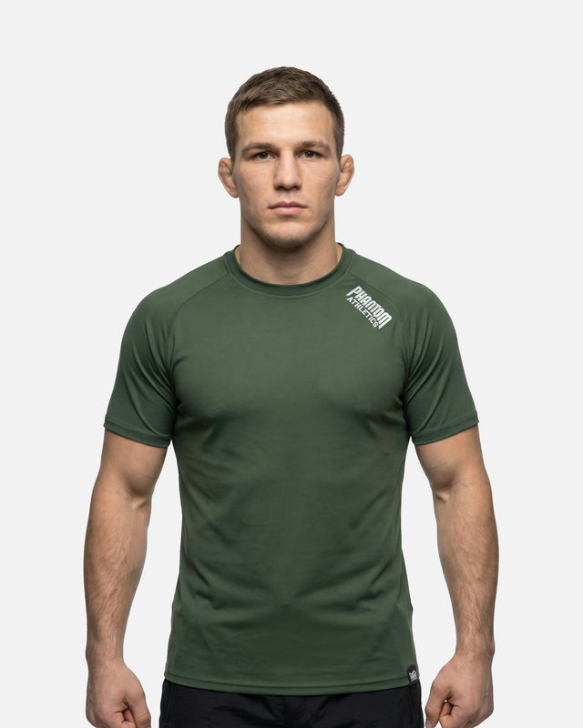 T-shirt d'entraînement Phantom Athletics Tactic Manches longues – Vert
