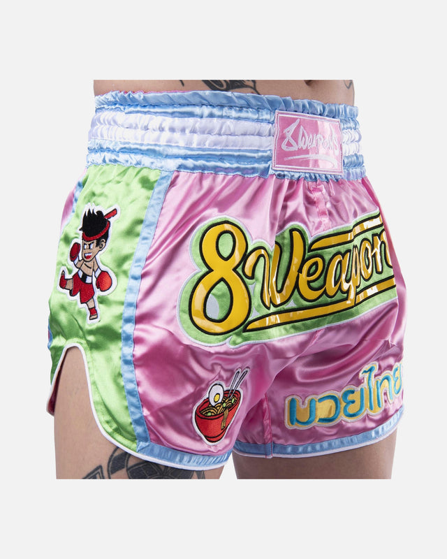 8 WEAPONS Muay-Thai-Shorts Yummy – Rosa