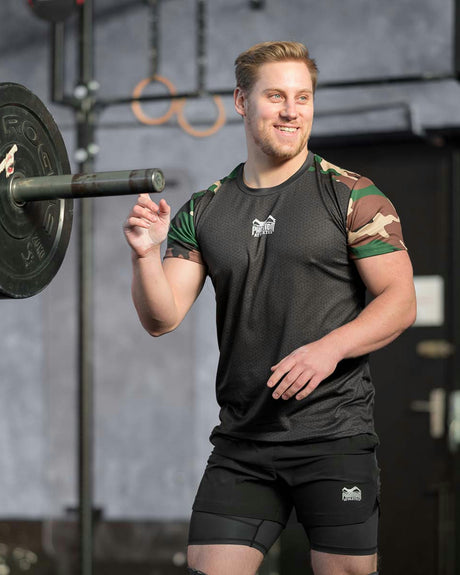 Phantom Athletics Trainingsshirt EVO Camo - Woodland