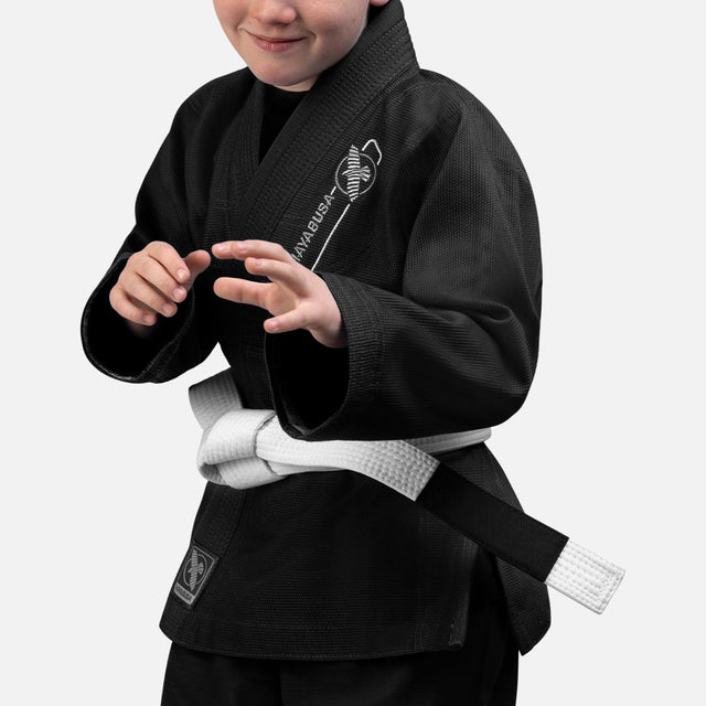 Kimono BJJ Hayabusa Essential Bambini – Nero