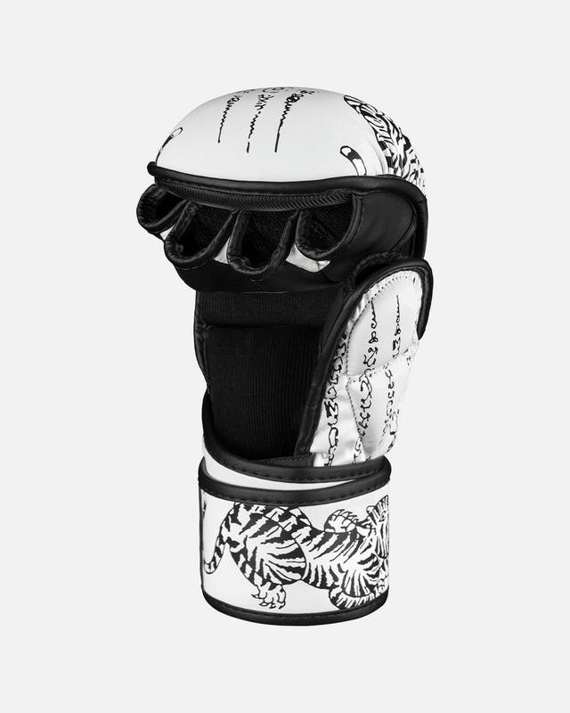 Phantom Athletics MMA-Sparringshandschuhe Muay Thai – Weiß