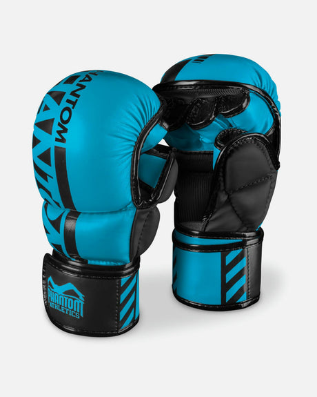 Guanti MMA Phantom Athletics APEX – Blu Neon