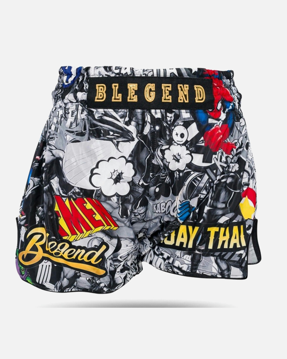 Blegend Muay-Thai-Shorts Legend – Schwarz