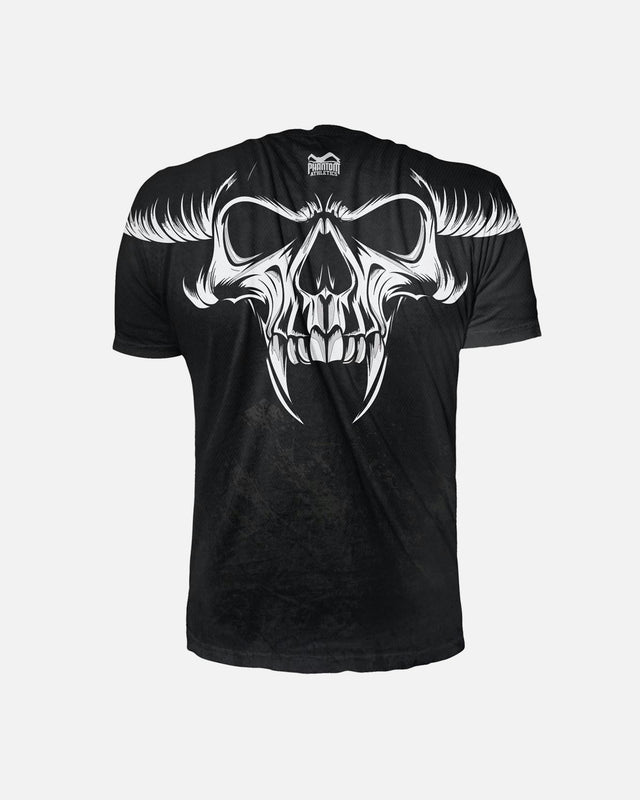 T-shirt da allenamento Phantom Athletics EVO Diablo – Nero/Bianco
