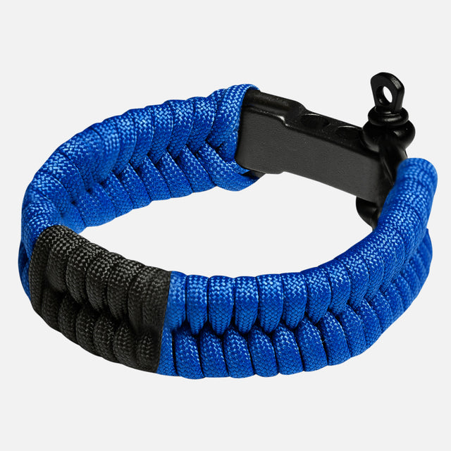 Pulsera de Paracord Hayabusa para Jiu Jitsu – Azul