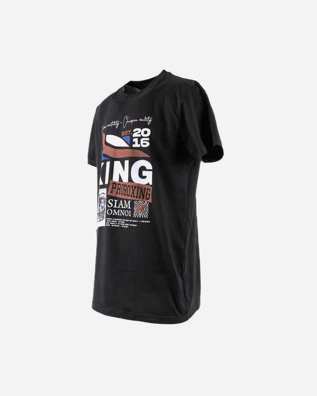 King Pro Boxing T-shirt Omnoi – Noir