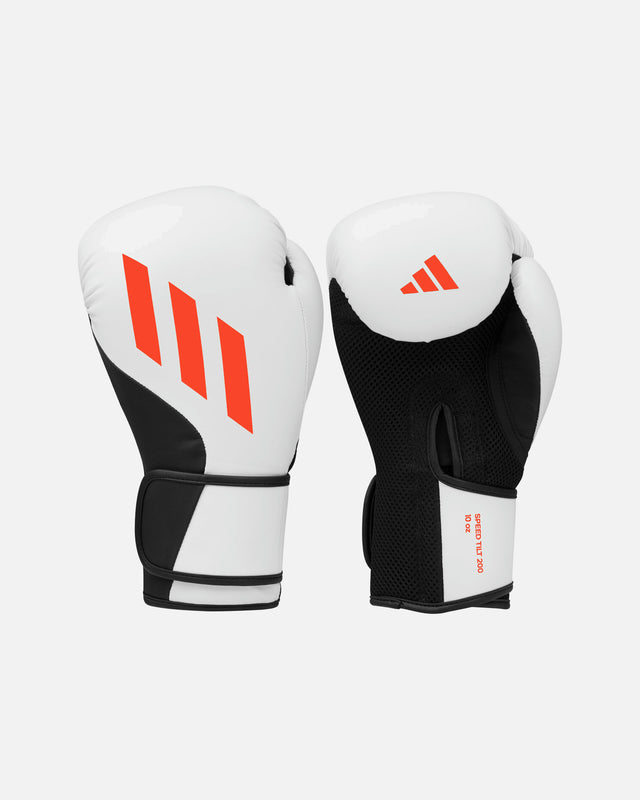 Adidas Boxhandschuhe Speed Tilt 200 – Weiß/Schwarz/Rot