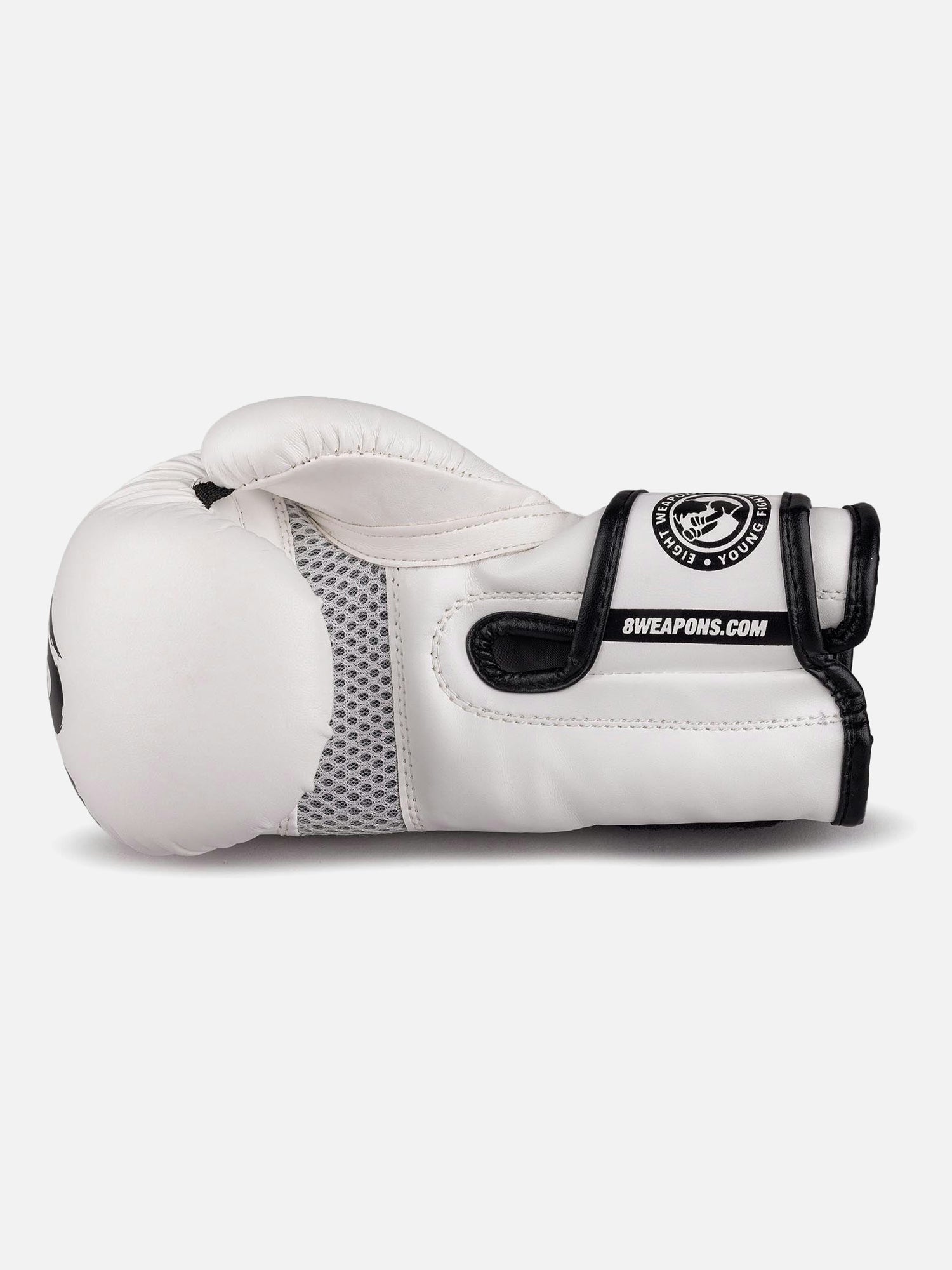 Guantoni da boxe 8 WEAPONS Unlimited 2.0 – Bianco/Nero