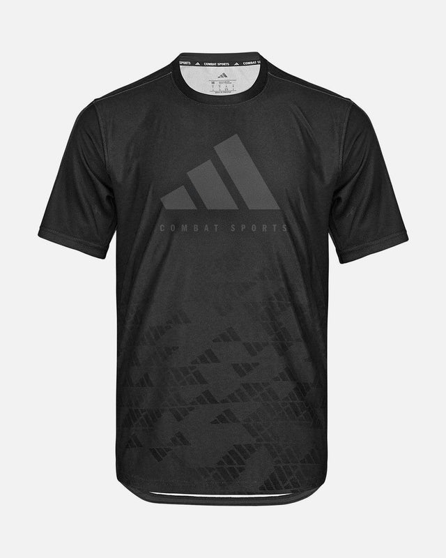 Adidas T-Shirt Tech Line – Schwarz/Grau