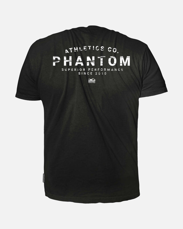 Camiseta Phantom Athletics Superior – Negro