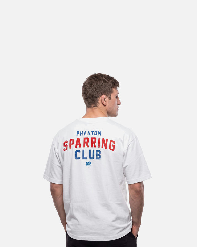 Phantom Athletics T-Shirt Sparring Club Oversize Heavy – White