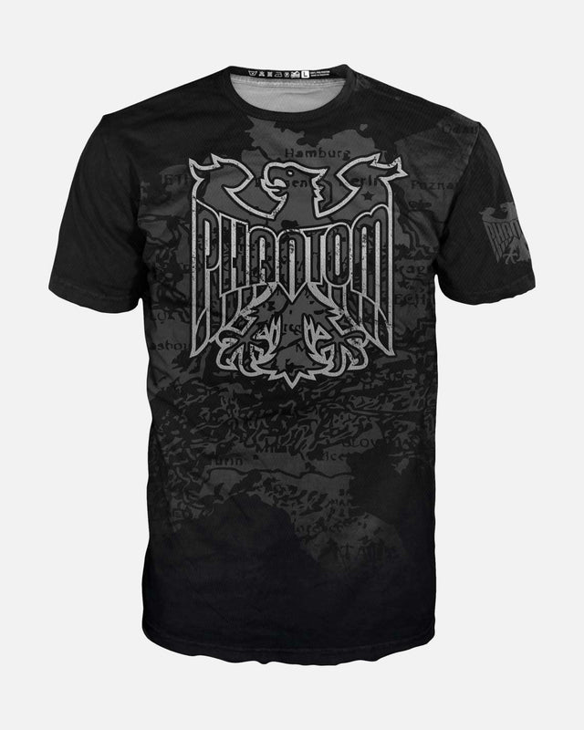 Camiseta de entrenamiento Phantom Athletics EVO Germany Silver Eagle – Negro/Gris