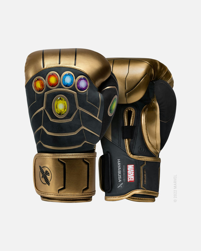 Hayabusa Boxhandschuhe Thanos – Gold/Schwarz