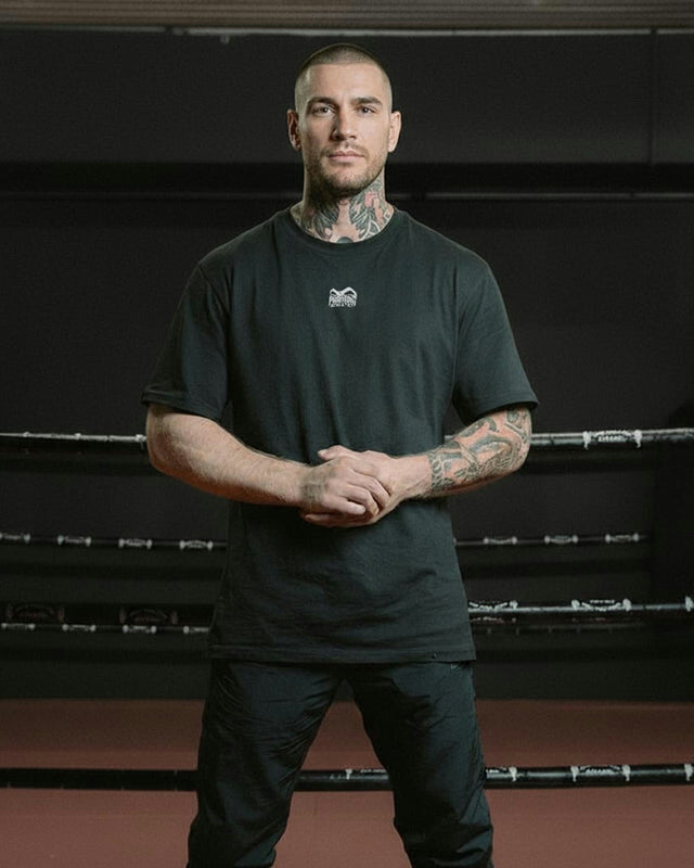 Phantom Athletics T-Shirt Sparring Club Oversize Heavy - Black
