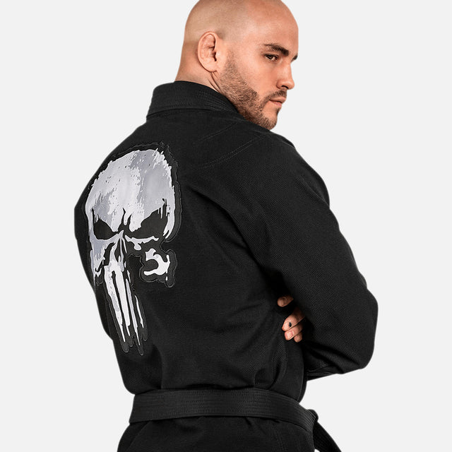 BJJ kimono Marvel The Punisher – Černé