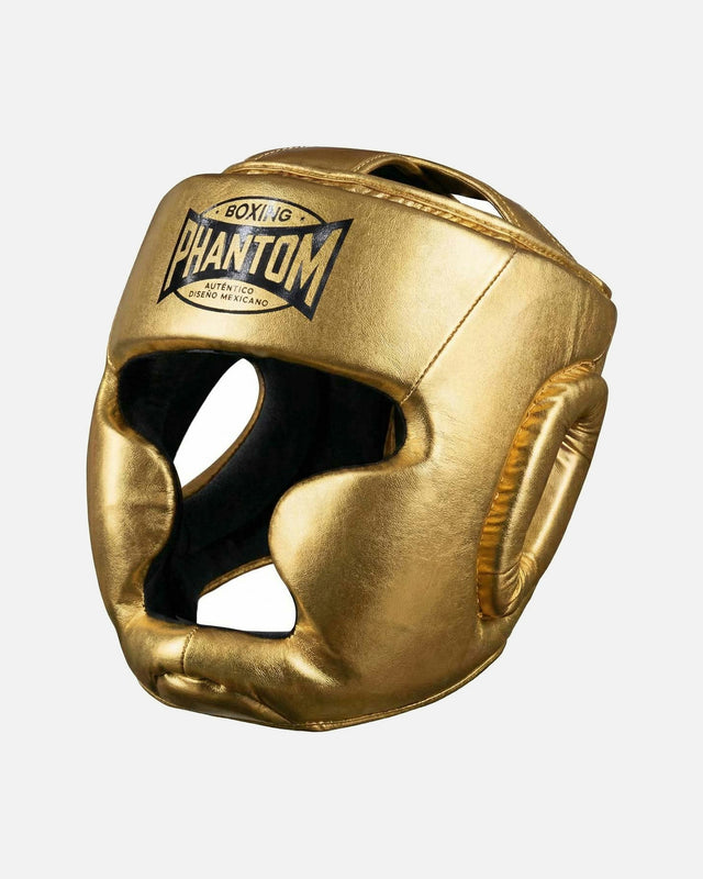 Casco de boxeo Phantom Athletics Mexico Full Face – Verde/Oro