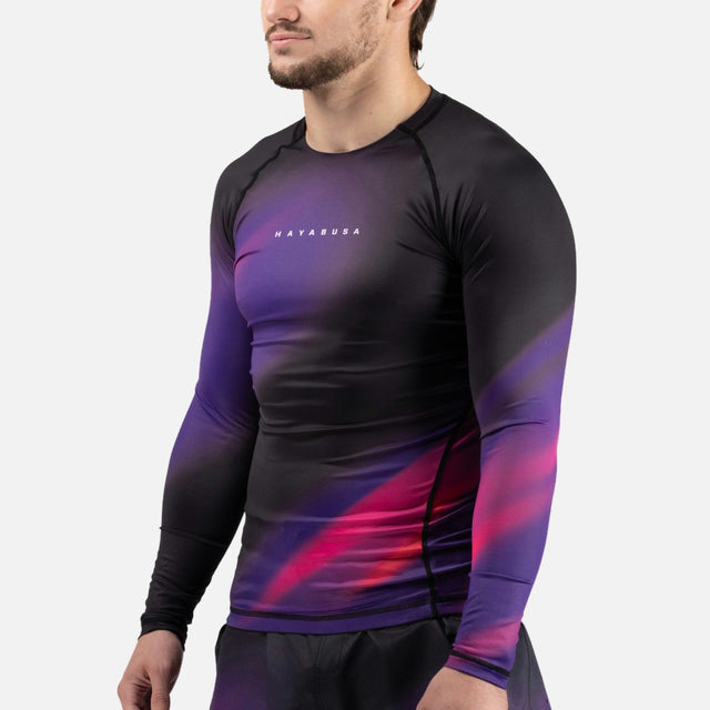 Rashguard Hayabusa Apex Nova Manches Longues – Violet Ultraviolet