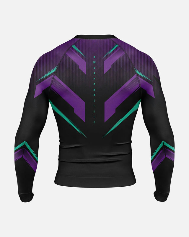 8 WEAPONS Rashguard Shift - Cyber