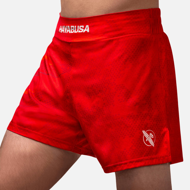 Shorts de Muay Thai Hayabusa Arrow – Rouge