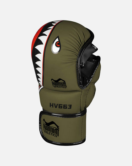 Guanti MMA Phantom Athletics Fight Squad – Verde militare