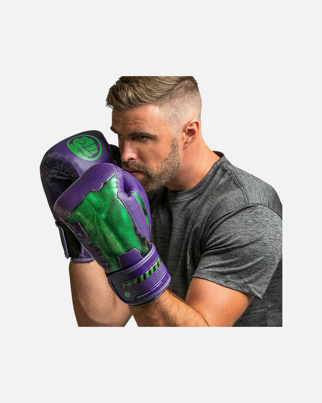 Guantes de boxeo Hayabusa Hulk – Púrpura/Verde