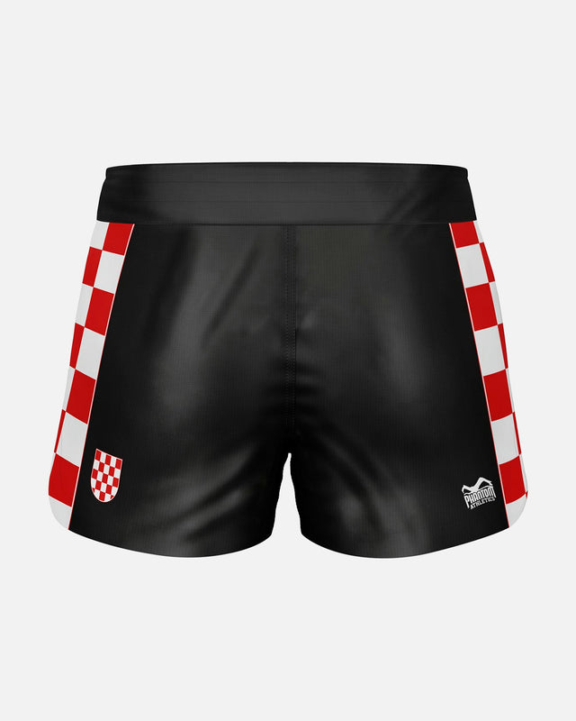 Shorts de MMA Phantom Athletics Fusion-R Team Croatia – Noir