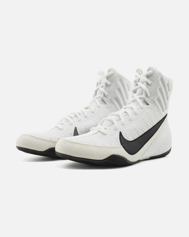 Chaussures de boxe Nike Machomai 3 – Blanc/Noir