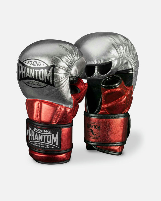 Guanti MMA Phantom Athletics Mexico – Argento/Rosso