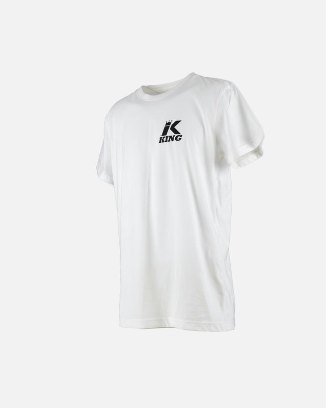 T-shirt King Pro Boxing QR – Blanc