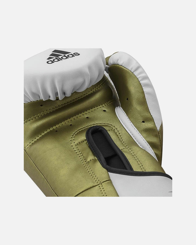 Gants de boxe Adidas Speed Tilt 350 – Blanc/Or