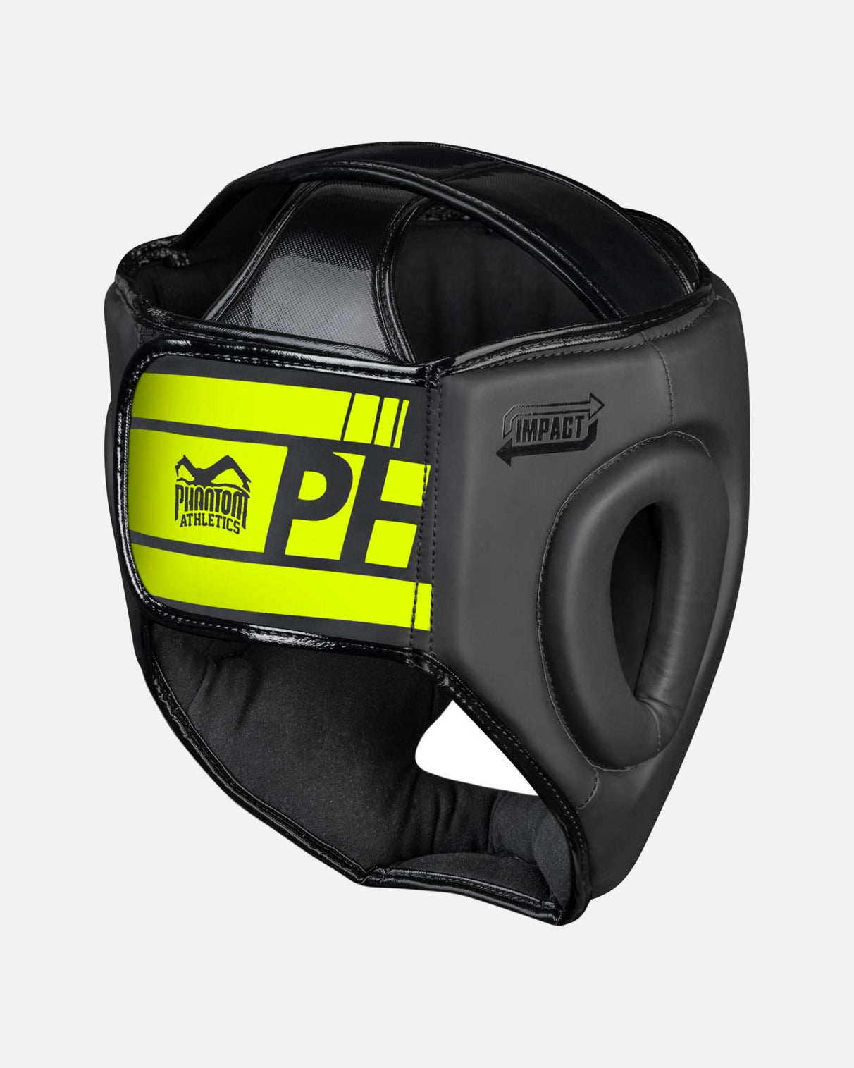 Casco da boxe Phantom Athletics Apex Full Face – Nero/Neon